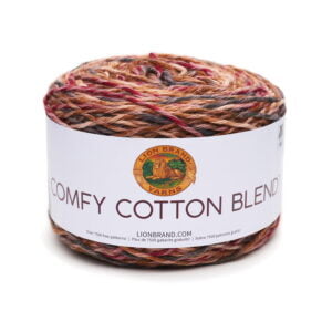 Lion Brand Yarn Comfy Cotton Blend - Knits and Knots by AME