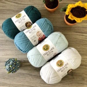 Lion Brand Yarn Feels Like Butta Yarn Review Review - Knits and Knots by AME