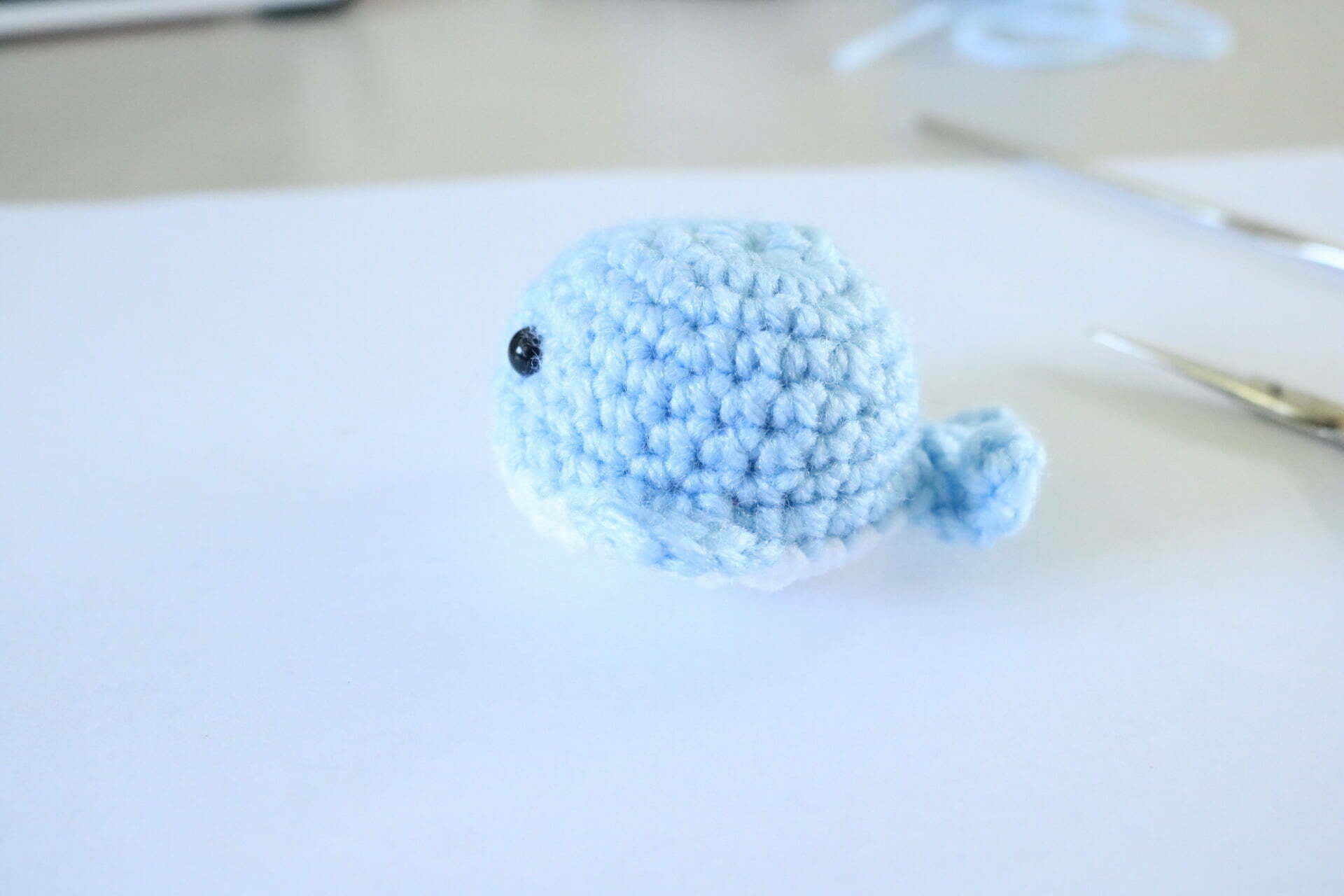 mini whale crochet pattern
