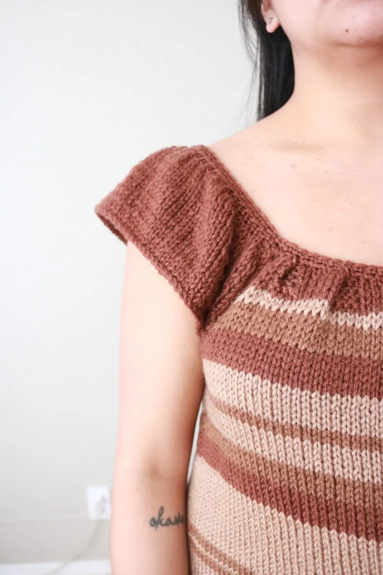 Free Pattern: How to Knit the Chou Top