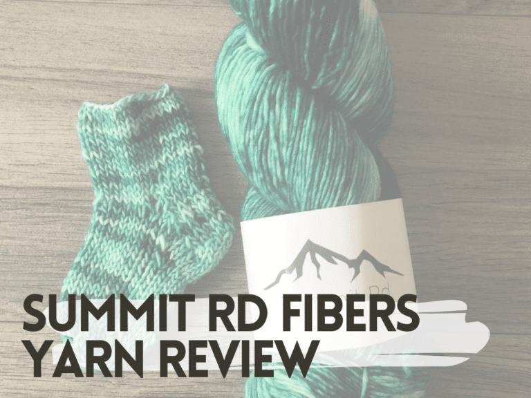 Summit Rd Fibers Yarn Review