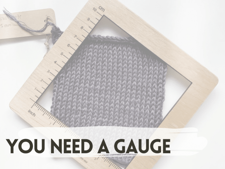 Why You Need a Pattern Gauge and How to Make One