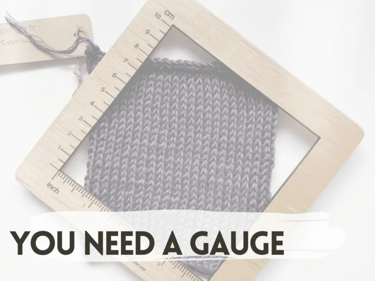 you need a gauge