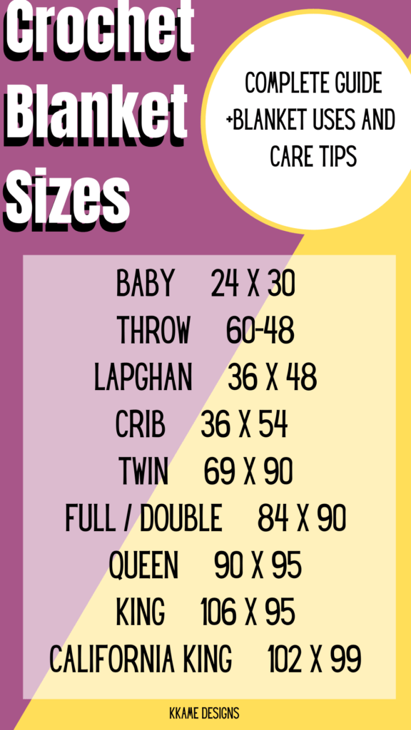 Dimensions of store baby blanket crochet