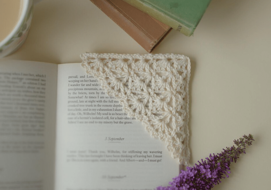 crochet bookmark