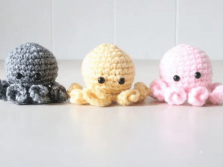 How to Make a No-Sew Amigurumi Octopus Pattern