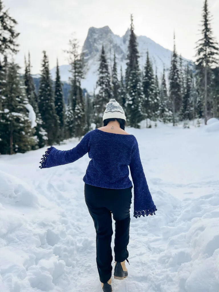 crochet sweater