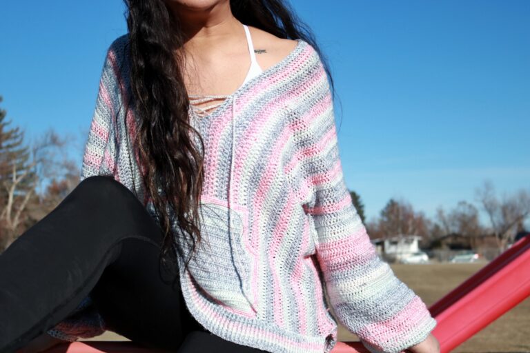How to Make a Comfy Oversized Crochet Sweater
