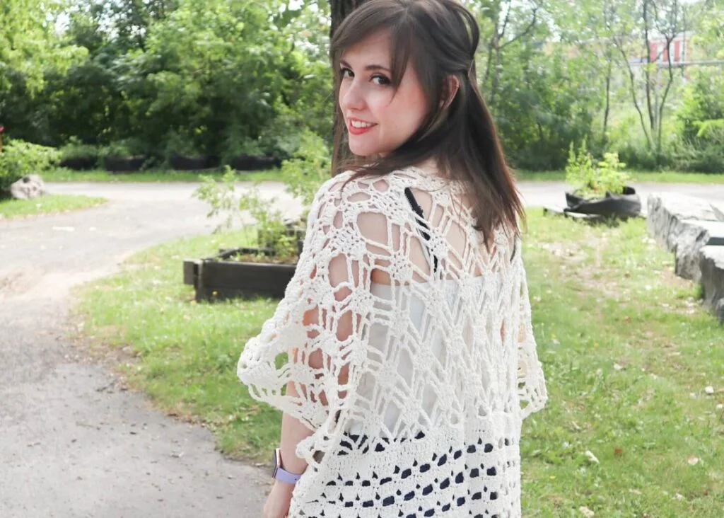 crochet summer coverup