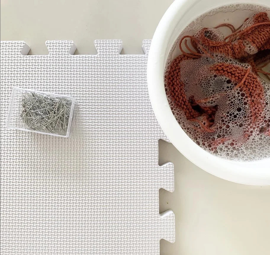 wet blocking
