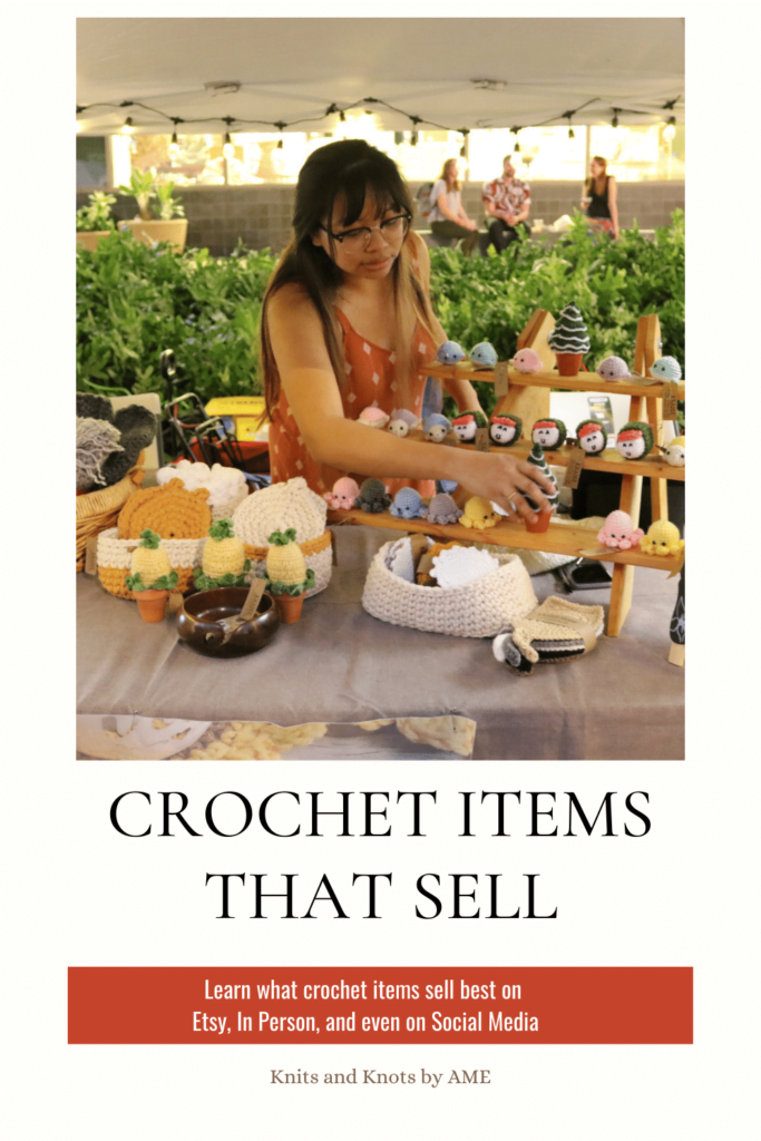 Best Crochet Items to Sell at Craft Fairs and Online (2023) - Knits and  Knots by AME