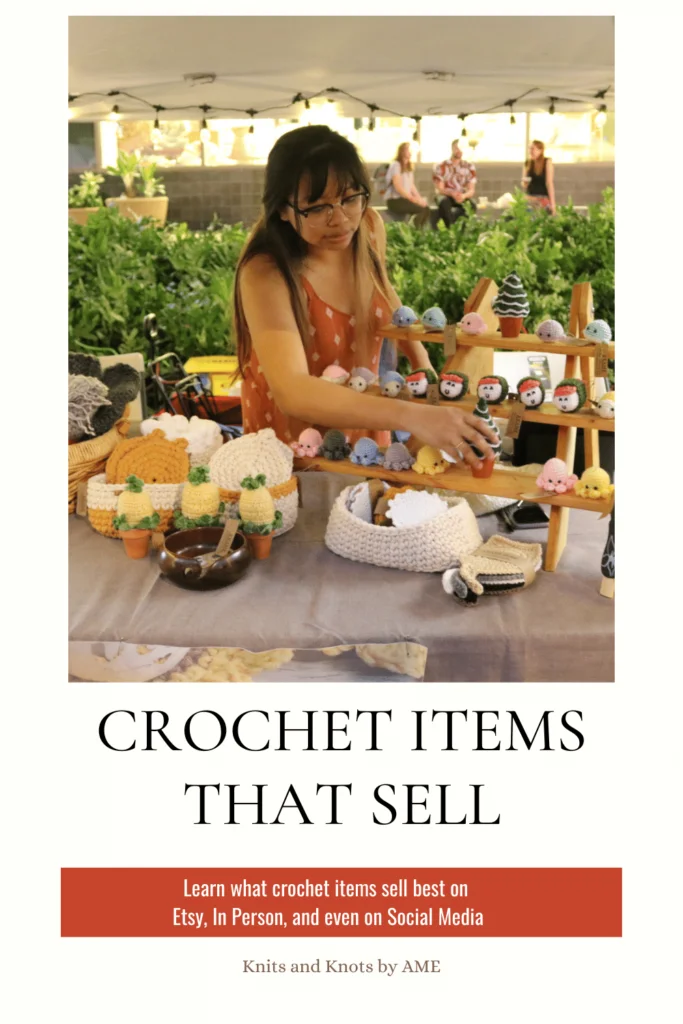 what crochet items sell