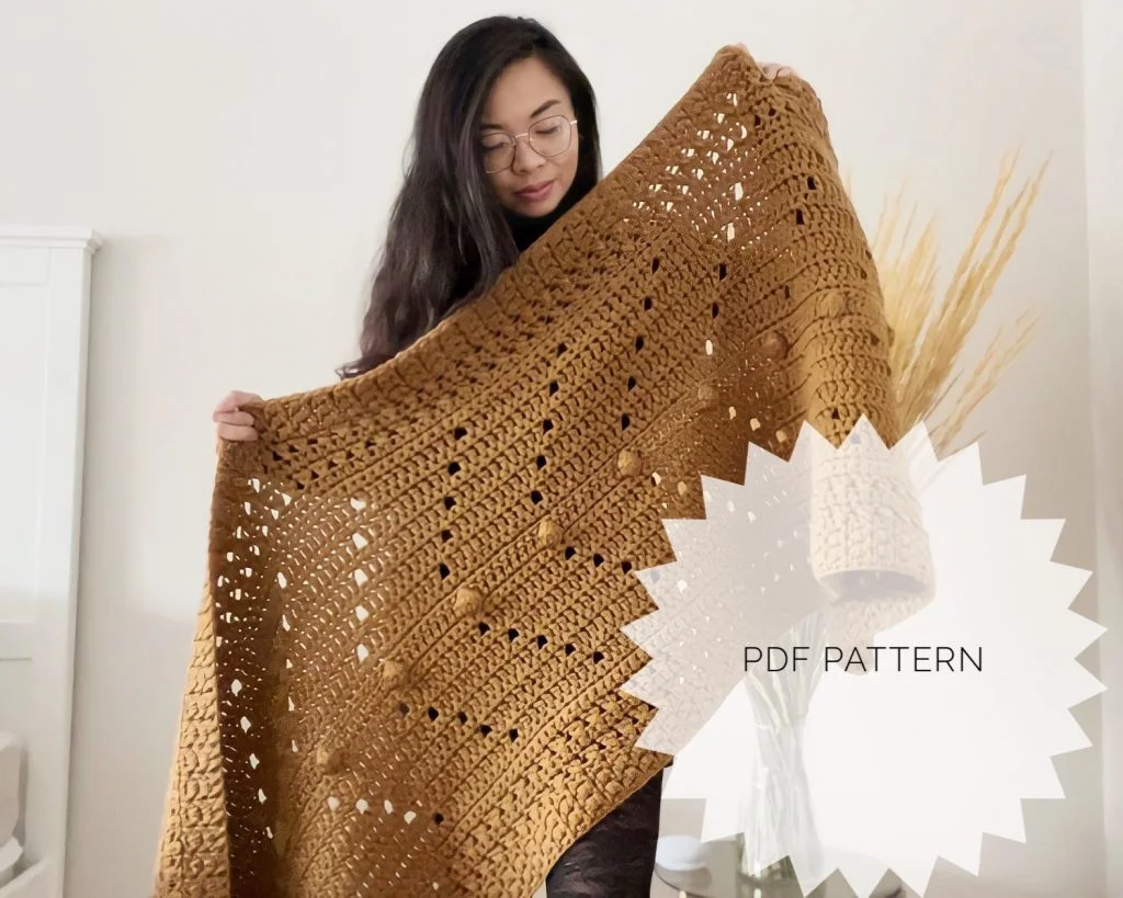 Best Free Chunky Crochet Blanket Wrap Pattern to Make in a Day