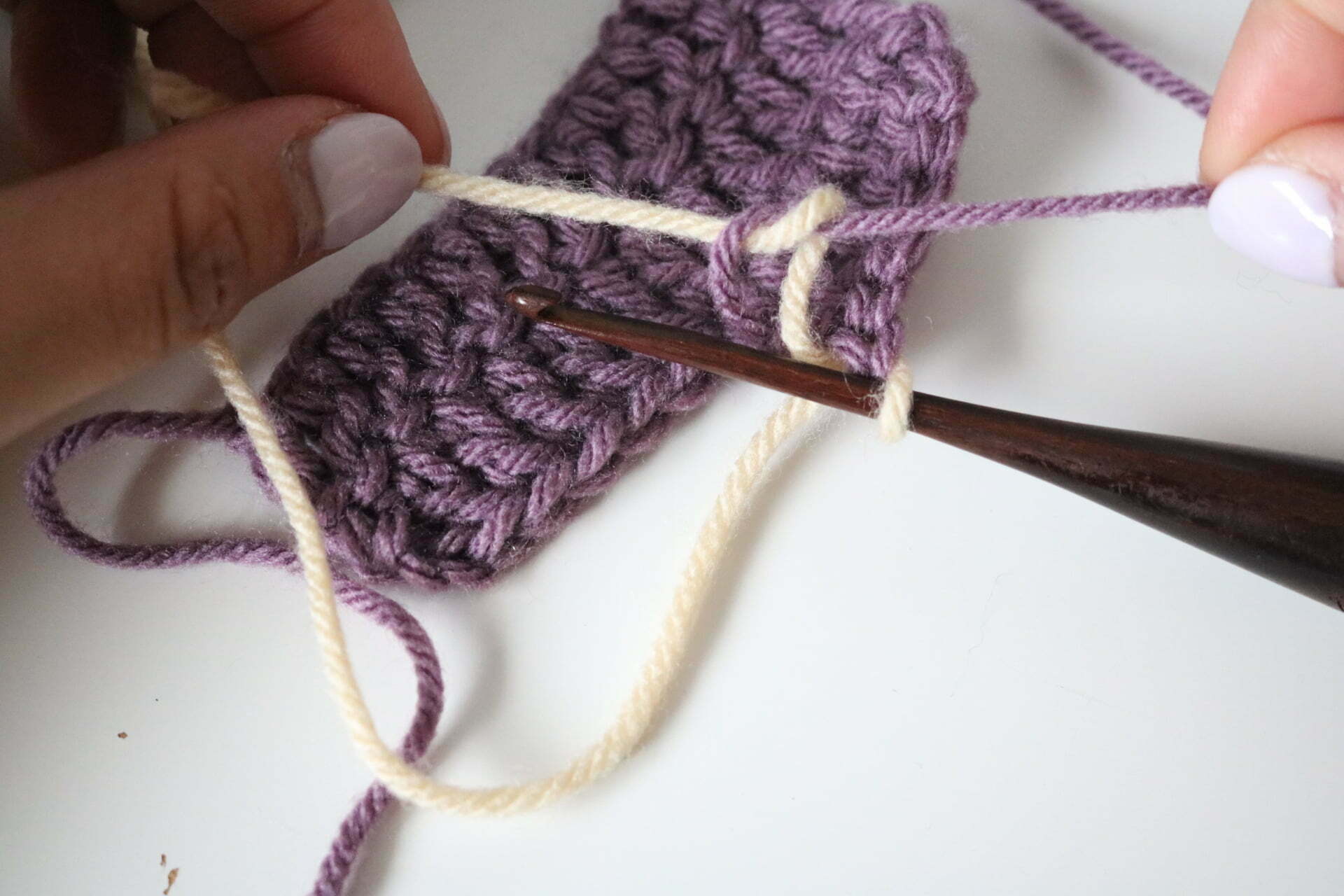 The Best Way to Change Yarn Color in Crochet KKAME Designs