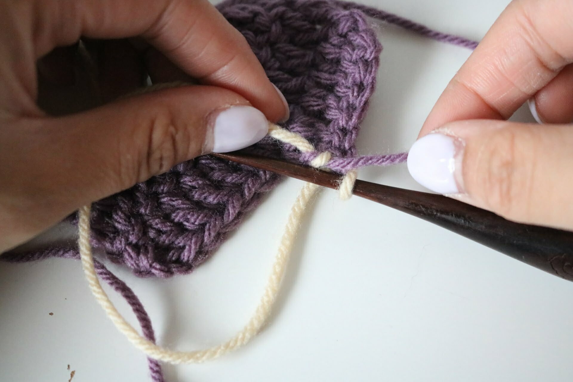 The Best Way to Change Yarn Color in Crochet KKAME Designs