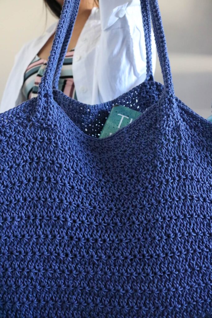 Crochet Tote Bag Pattern with Lots of Options - Artisan in the Woods